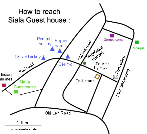 Sia-La Guesthouse - Map